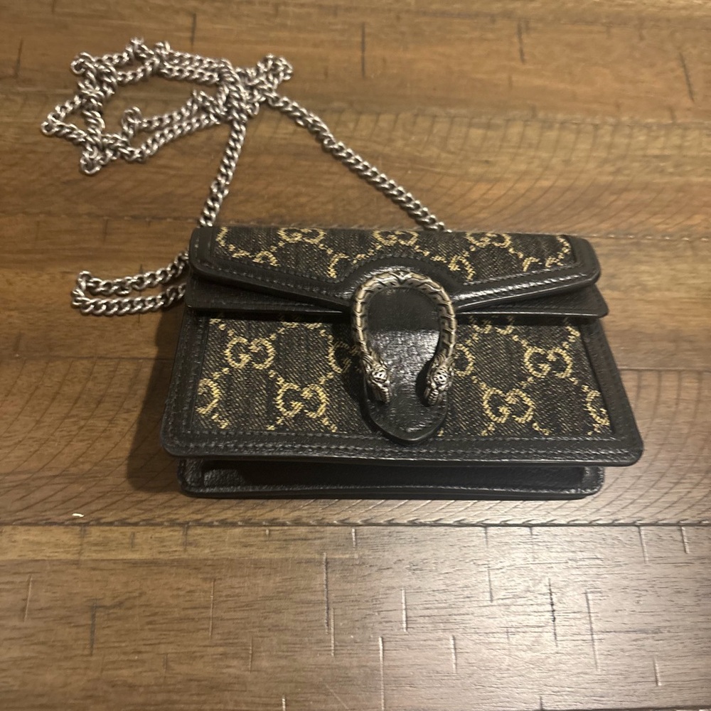 Gucci Black and Brown Mini Bag. LIKE NEW - Picture 6 of 6